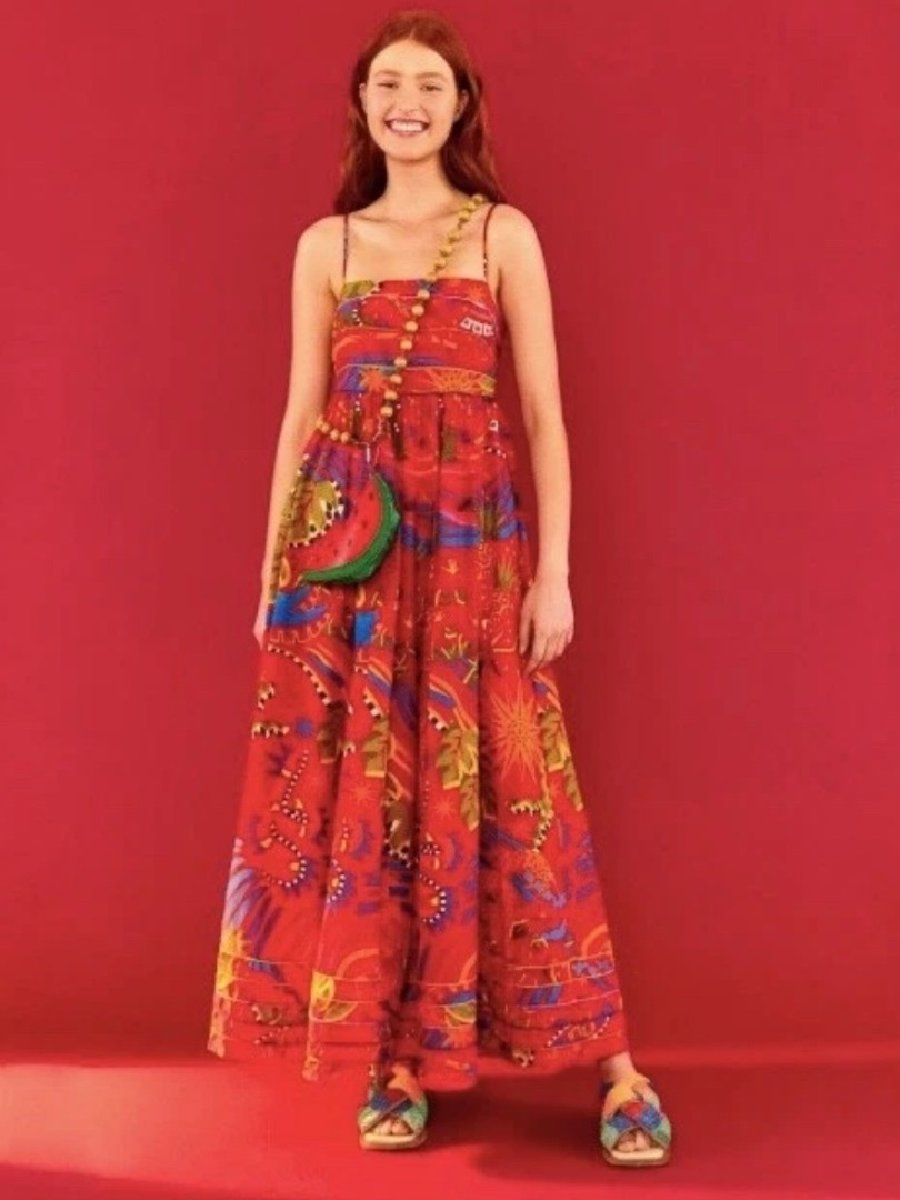 Farm Rio Magic Forrest Maxi Dress - Women